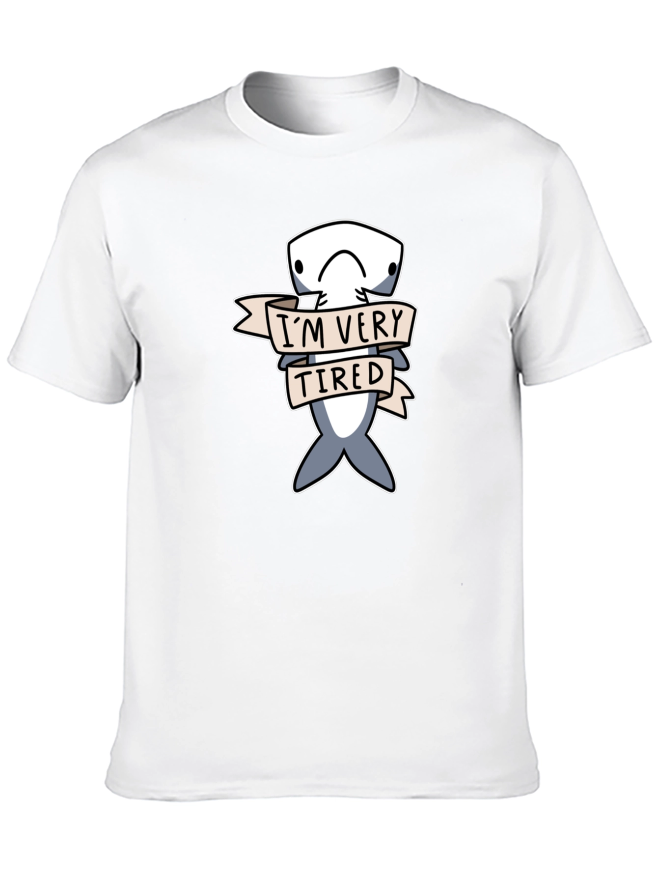 Im Very Tired Hammerhead Shark T-Shirt Funny Graphic Tee