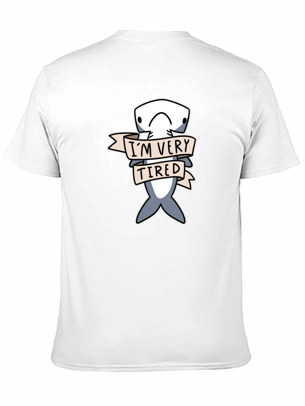 Im Very Tired Hammerhead Shark T-Shirt Funny Graphic Tee
