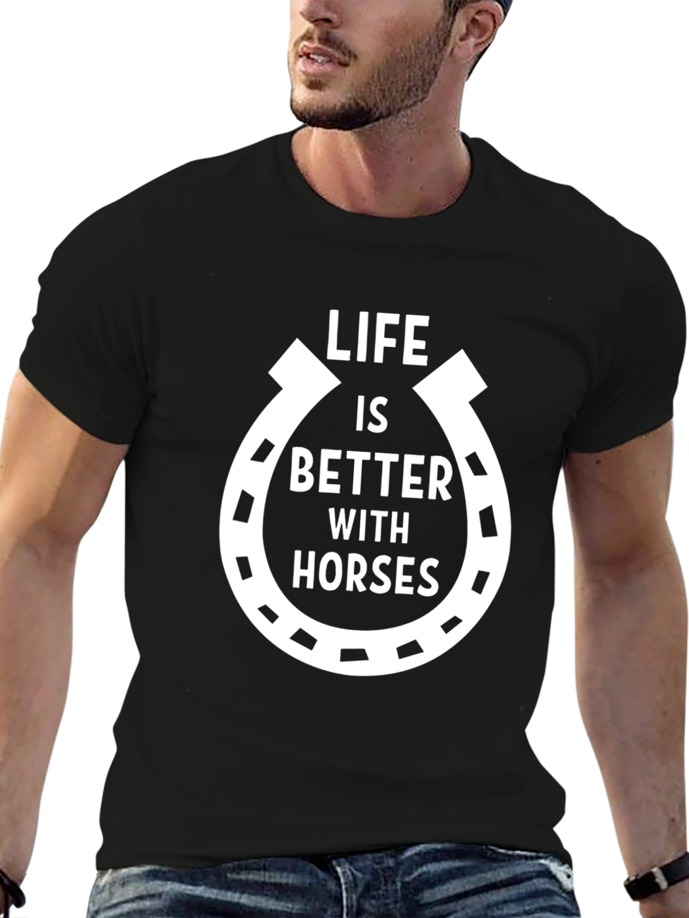 Life is Better with Horses Graphic Tee