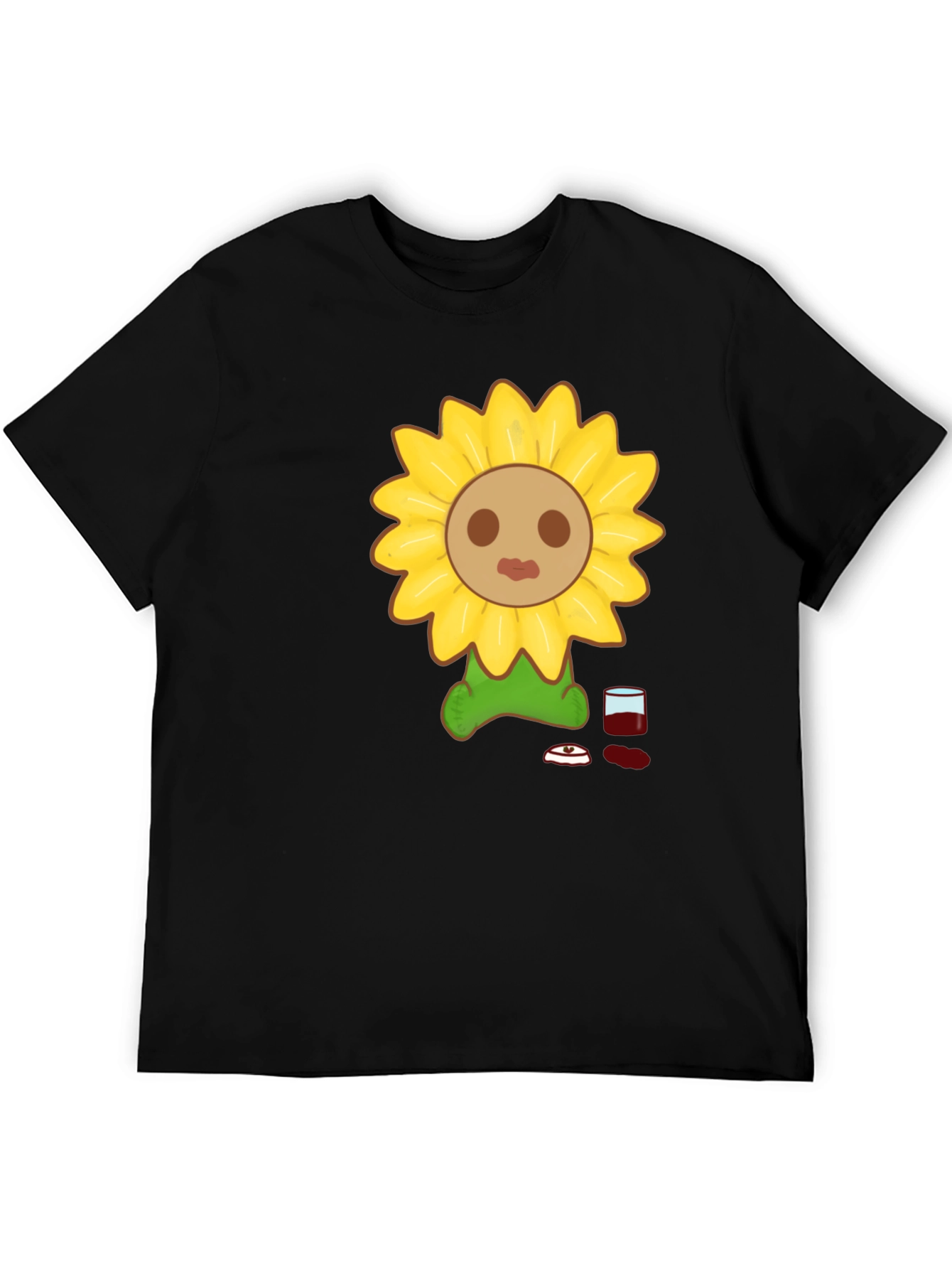 Sunflower Graphic Tee - Unique Design
