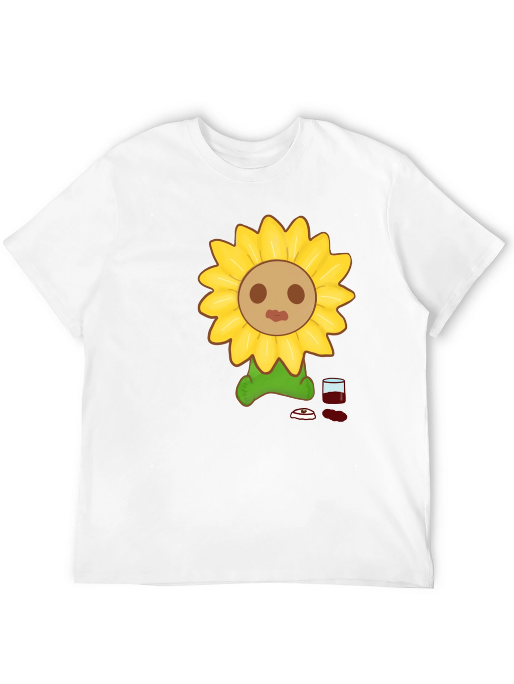 Sunflower Graphic Tee - Unique Design