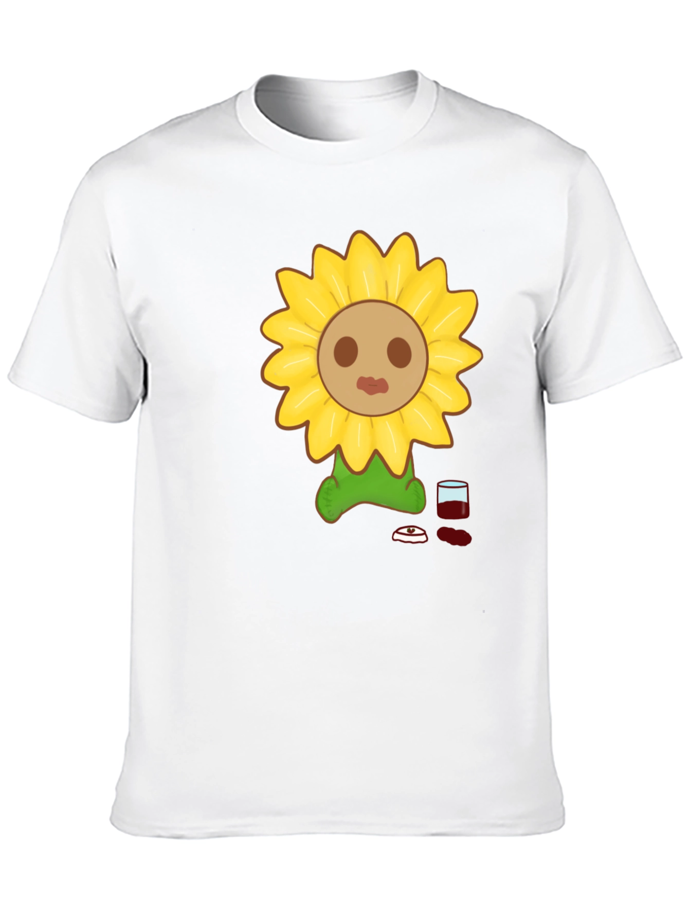 Sunflower Graphic Tee - Unique Design