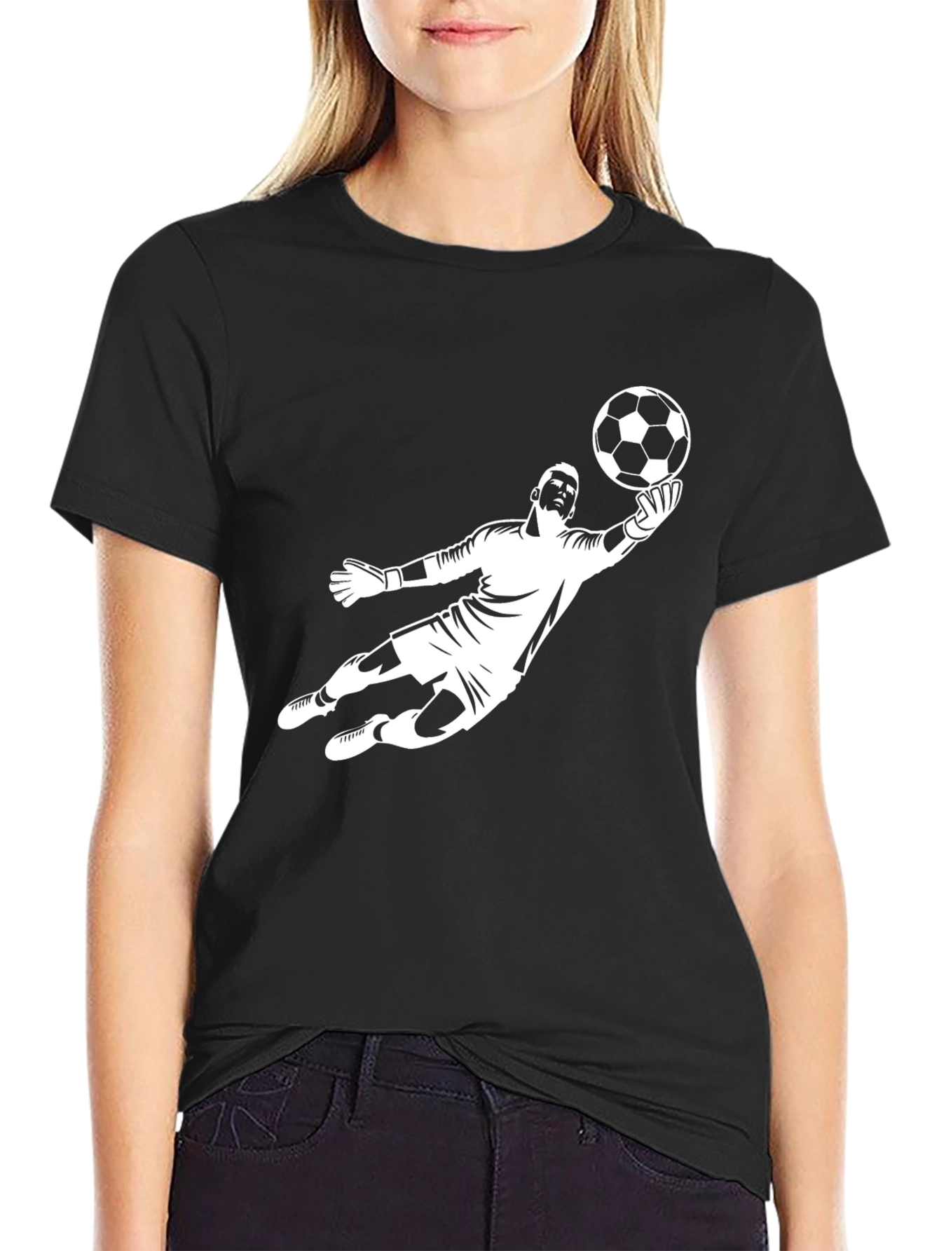 Soccer Goalie T-Shirt - Cool Sports Graphic Tee
