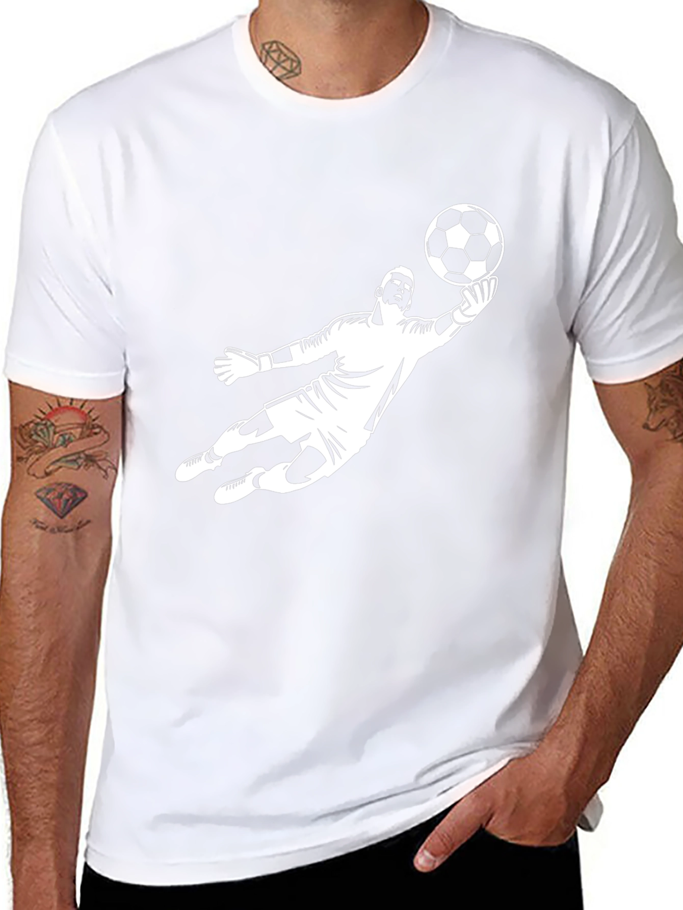 Soccer Goalie T-Shirt - Cool Sports Graphic Tee