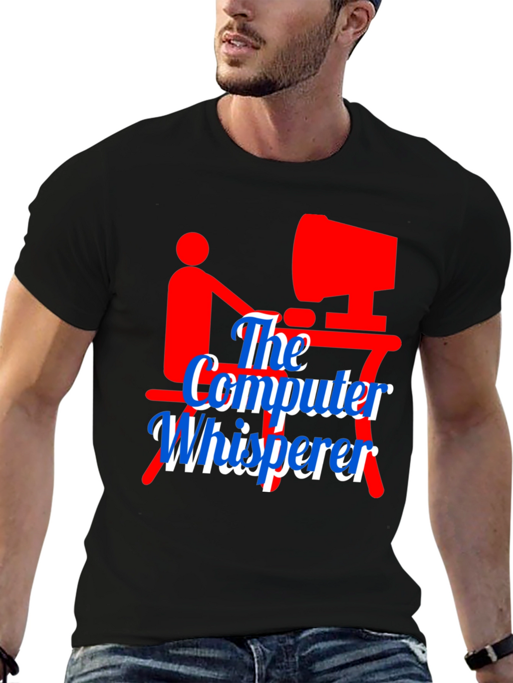 The Computer Whisperer Graphic Tee