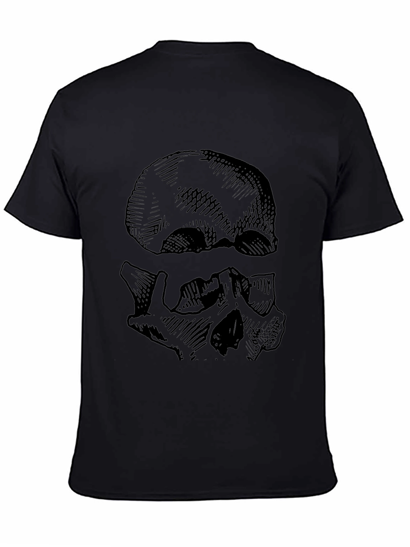 Skull Graphic Black T-Shirt