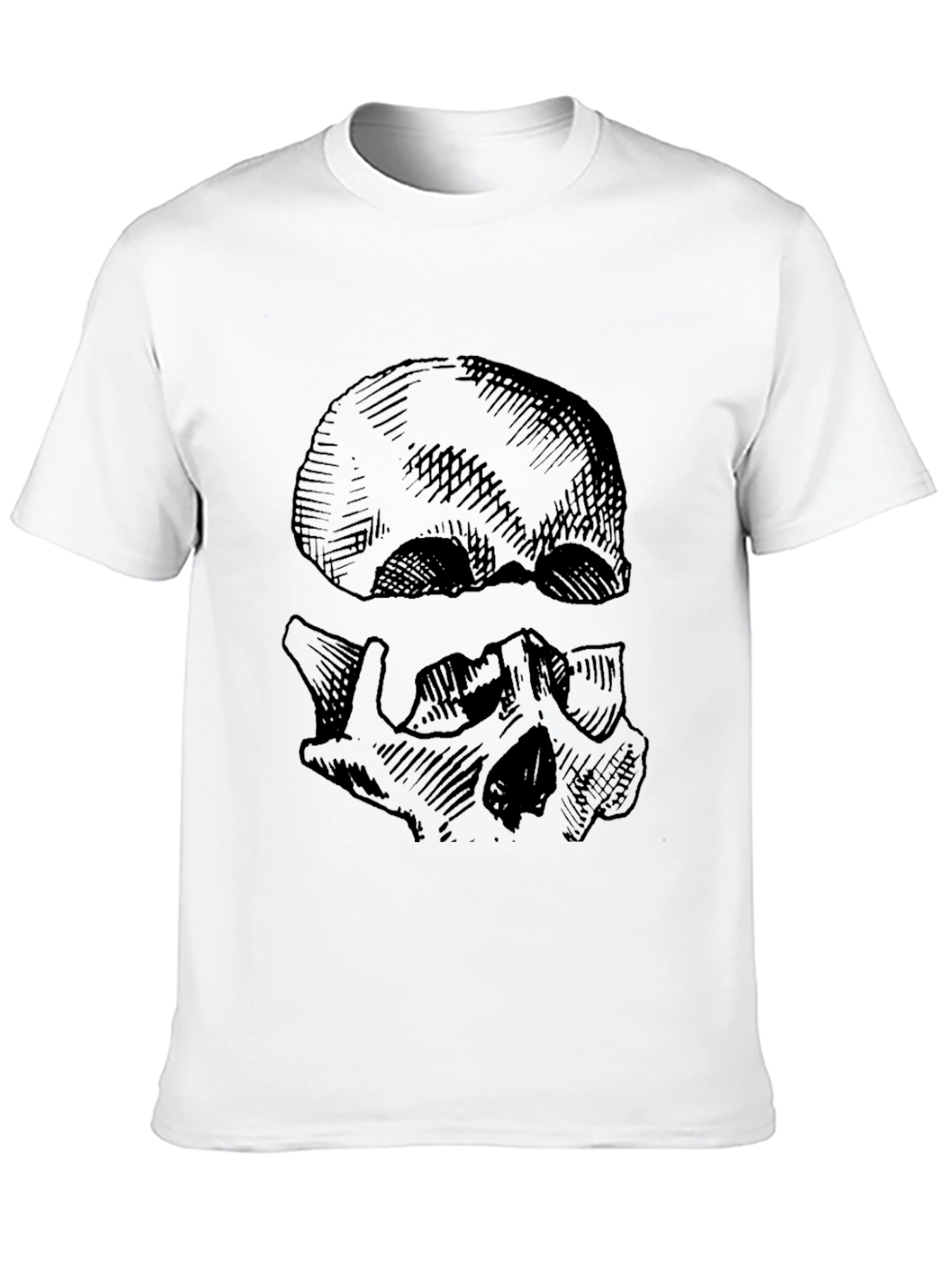 Skull Graphic Black T-Shirt