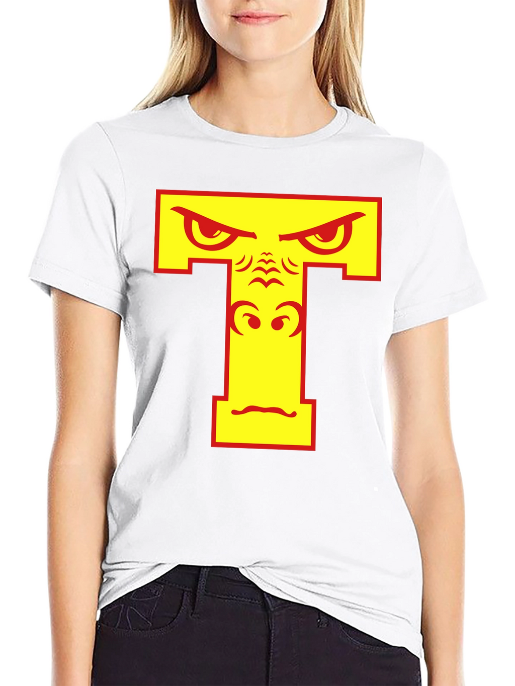 Angry Gorilla Initial T Graphic Tee