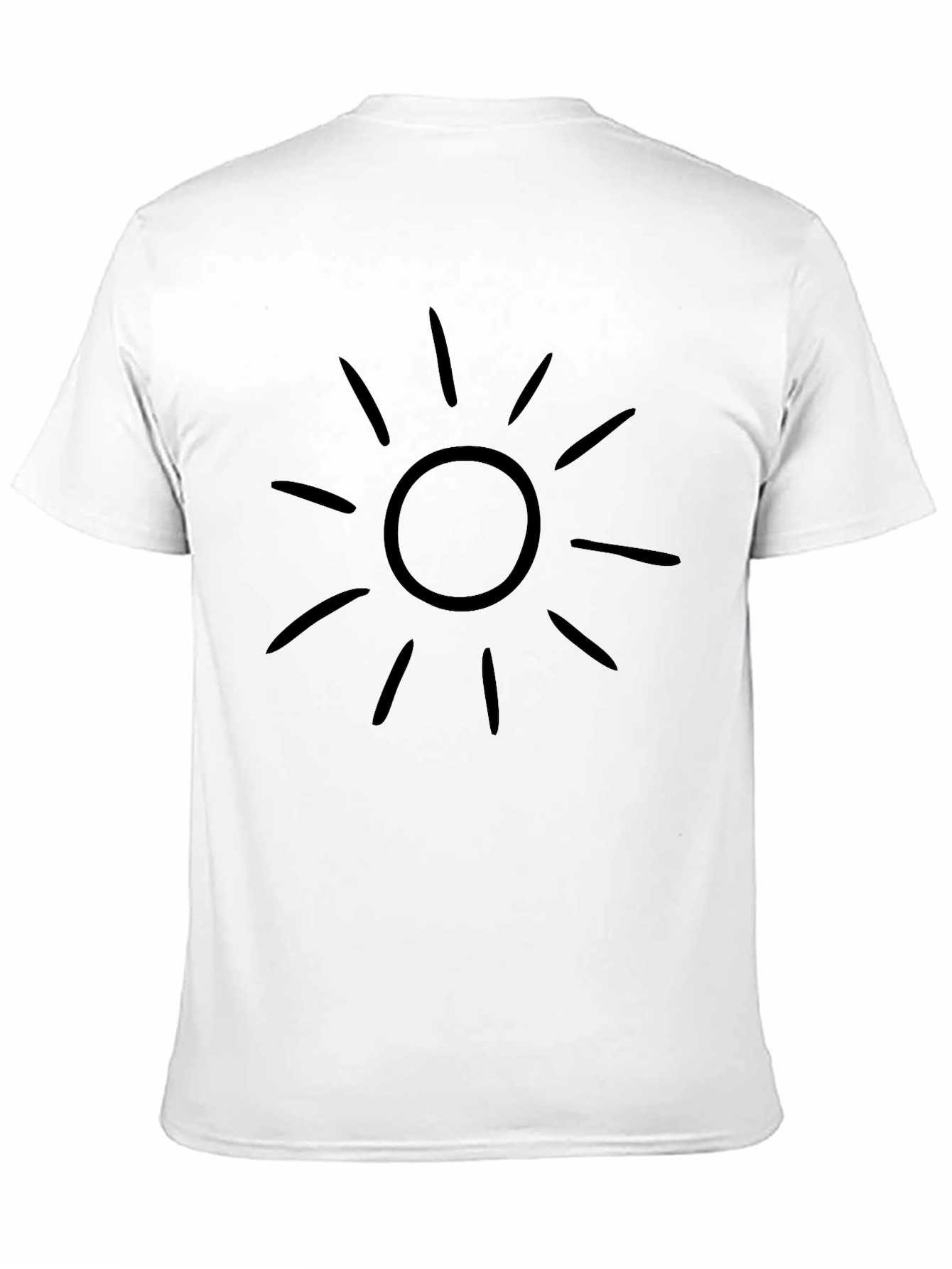 Black Sun Graphic Tee - Casual Style