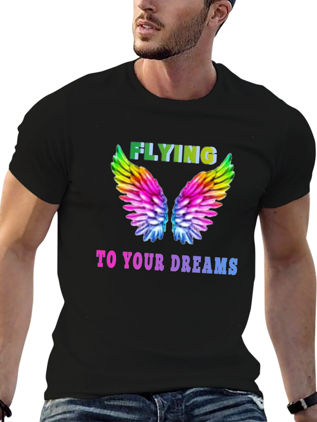 Flying To Your Dreams Graphic T-Shirt
