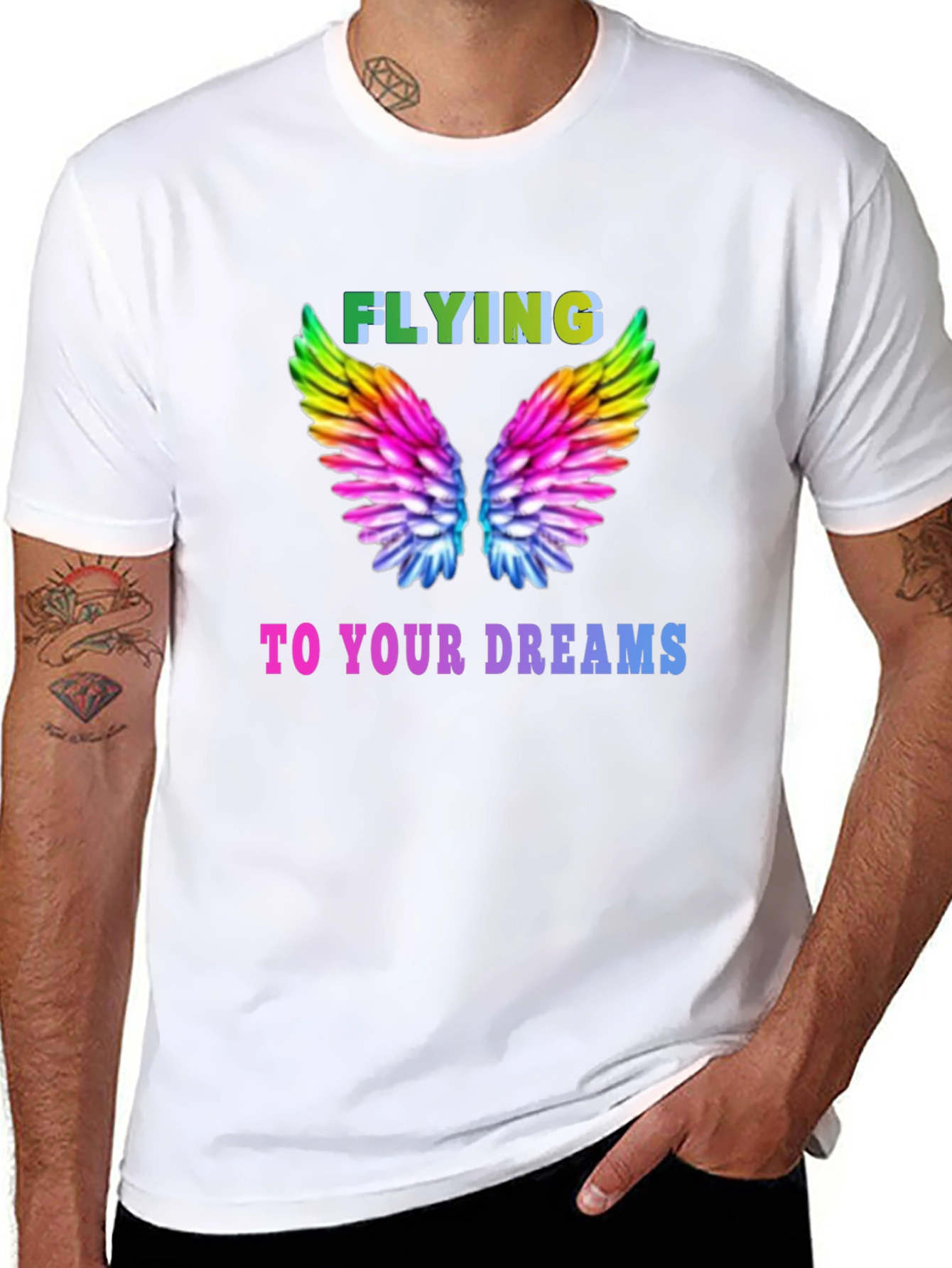 Flying To Your Dreams Graphic T-Shirt