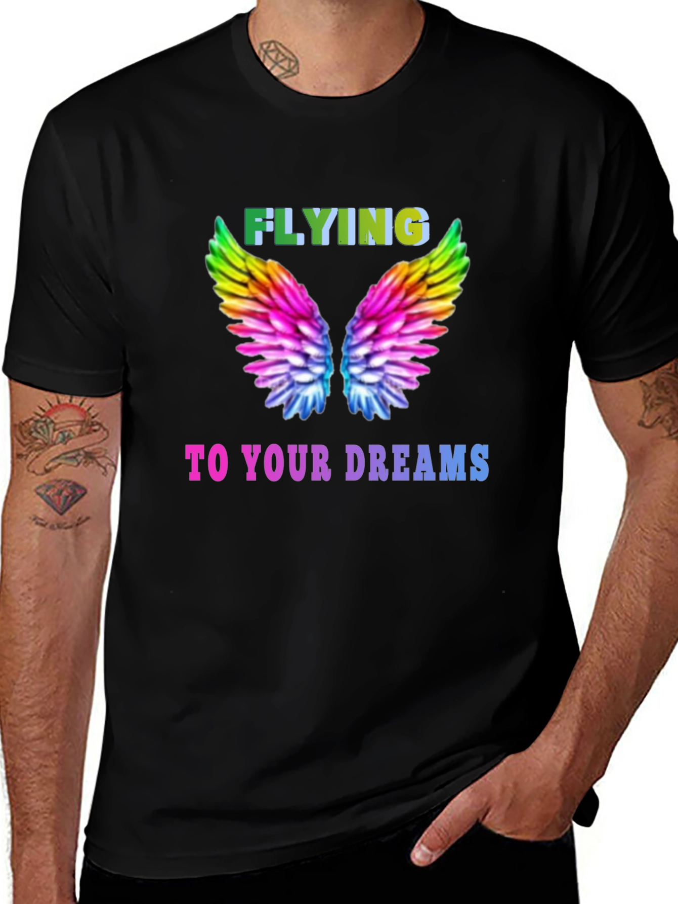 Flying To Your Dreams Graphic T-Shirt