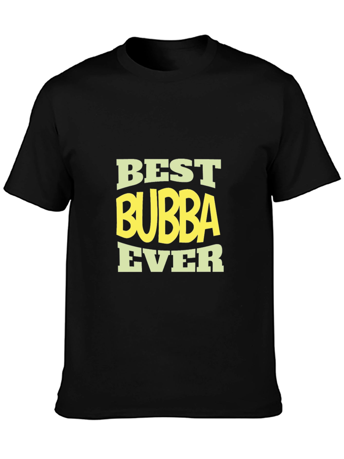 Best Bubba Ever Black T-Shirt