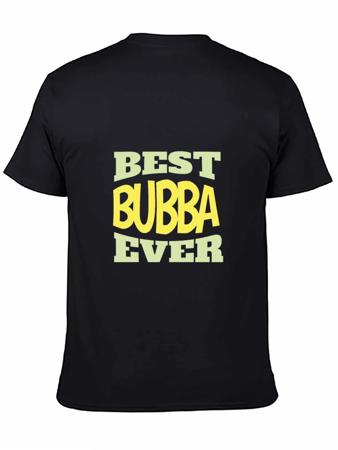 Best Bubba Ever Black T-Shirt