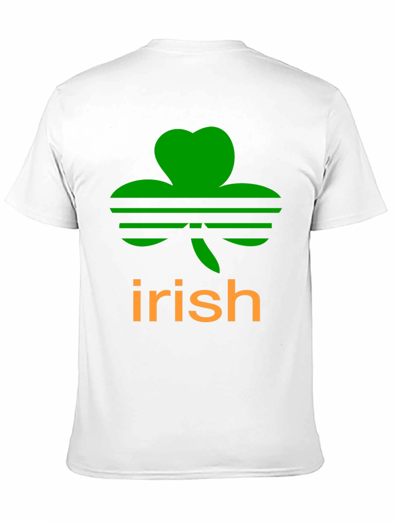 Irish Clover Black T-Shirt