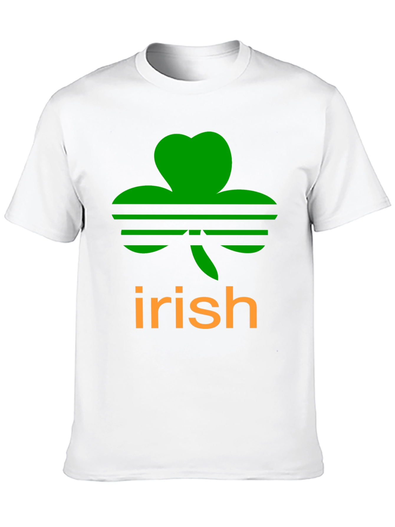 Irish Clover Black T-Shirt