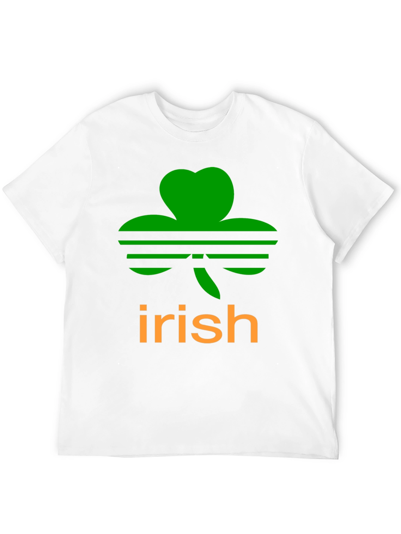 Irish Clover Black T-Shirt