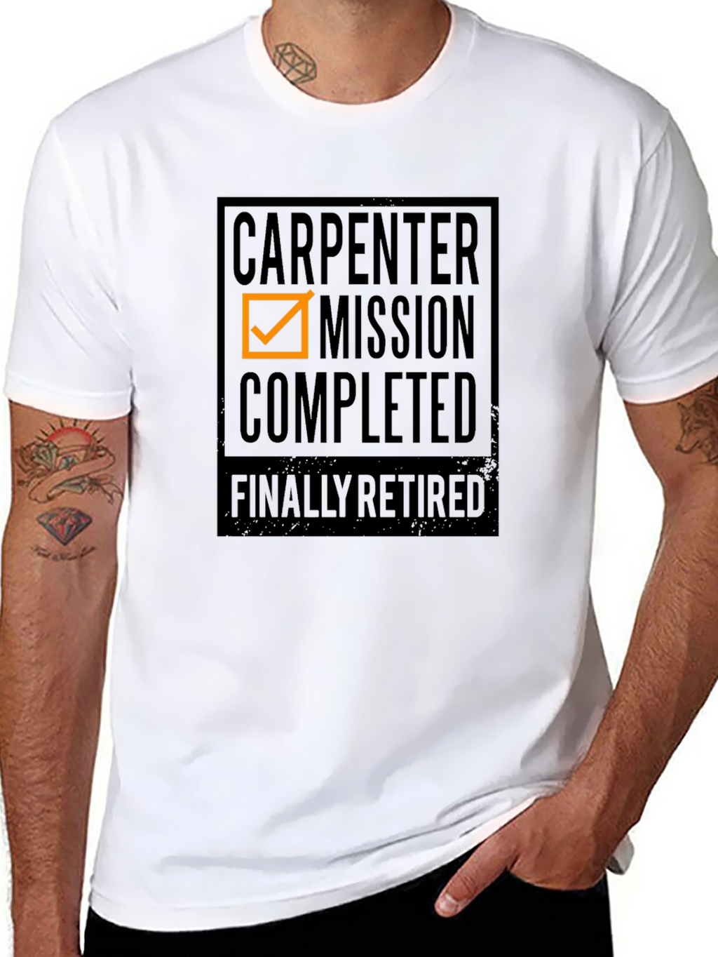 Carpenter Mission Completed - Retirement T-Shirt
