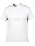 Introvert Playlist Graphic T-Shirt
