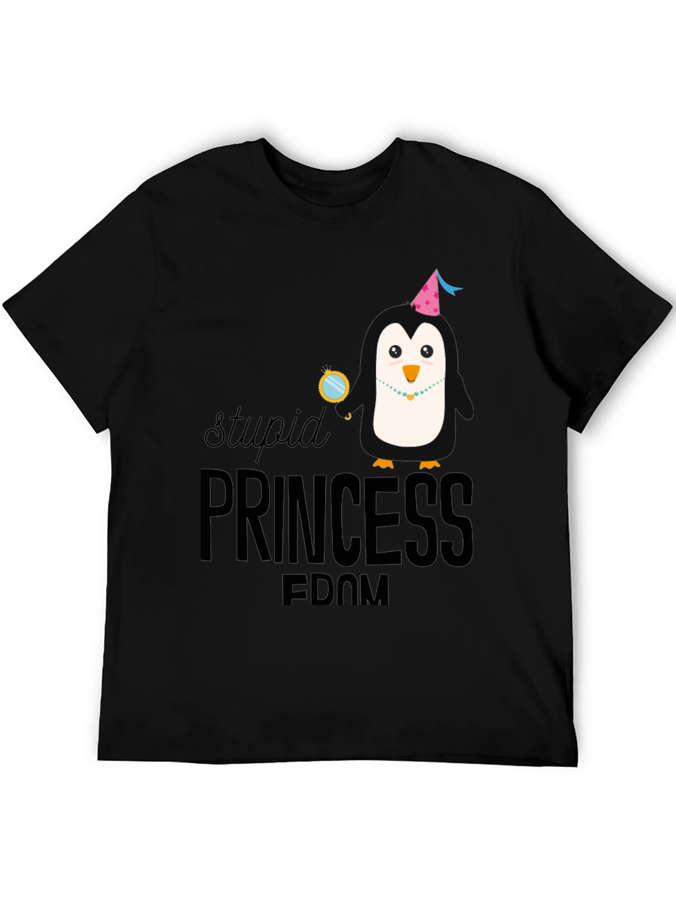 Stupid Princess-Dom Penguin T-Shirt