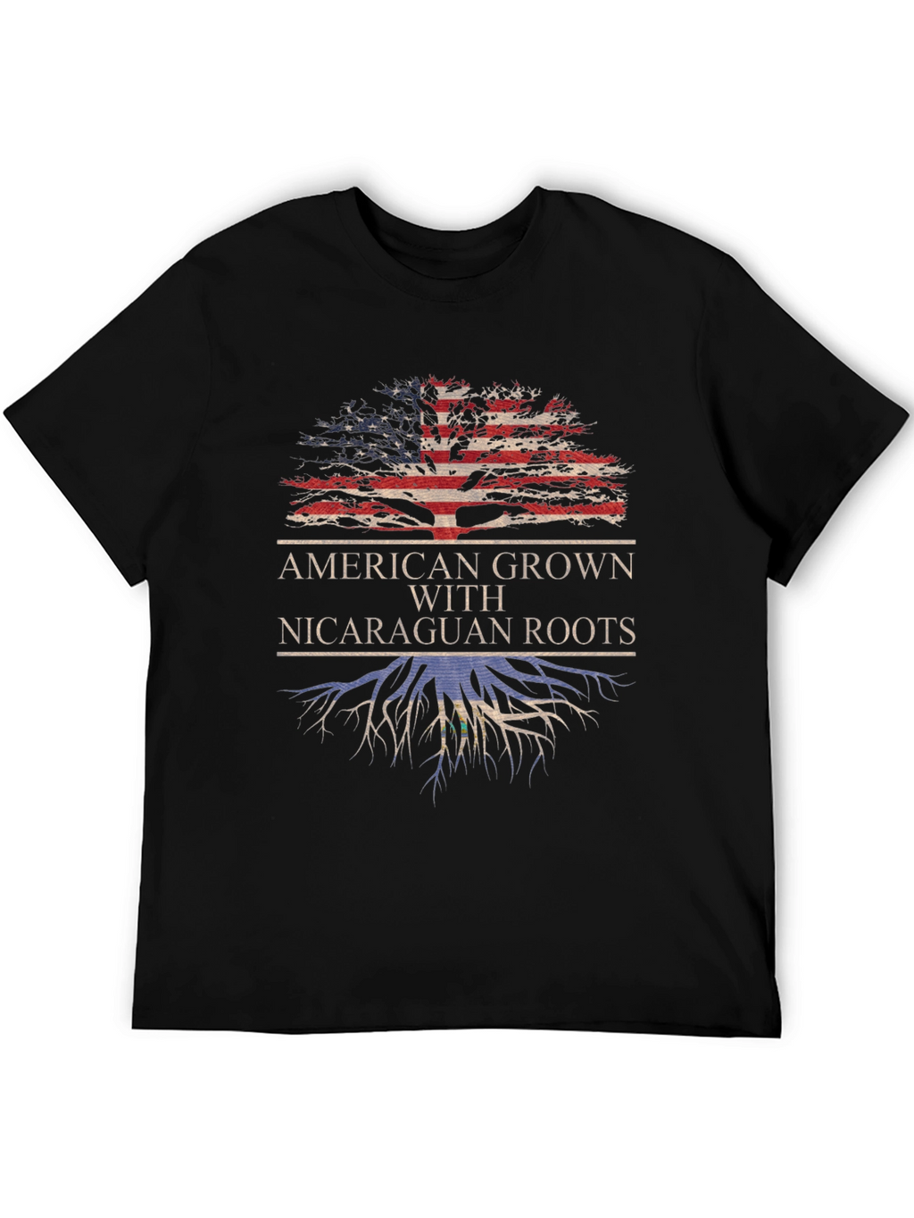 American Grown Nicaraguan Roots T-Shirt