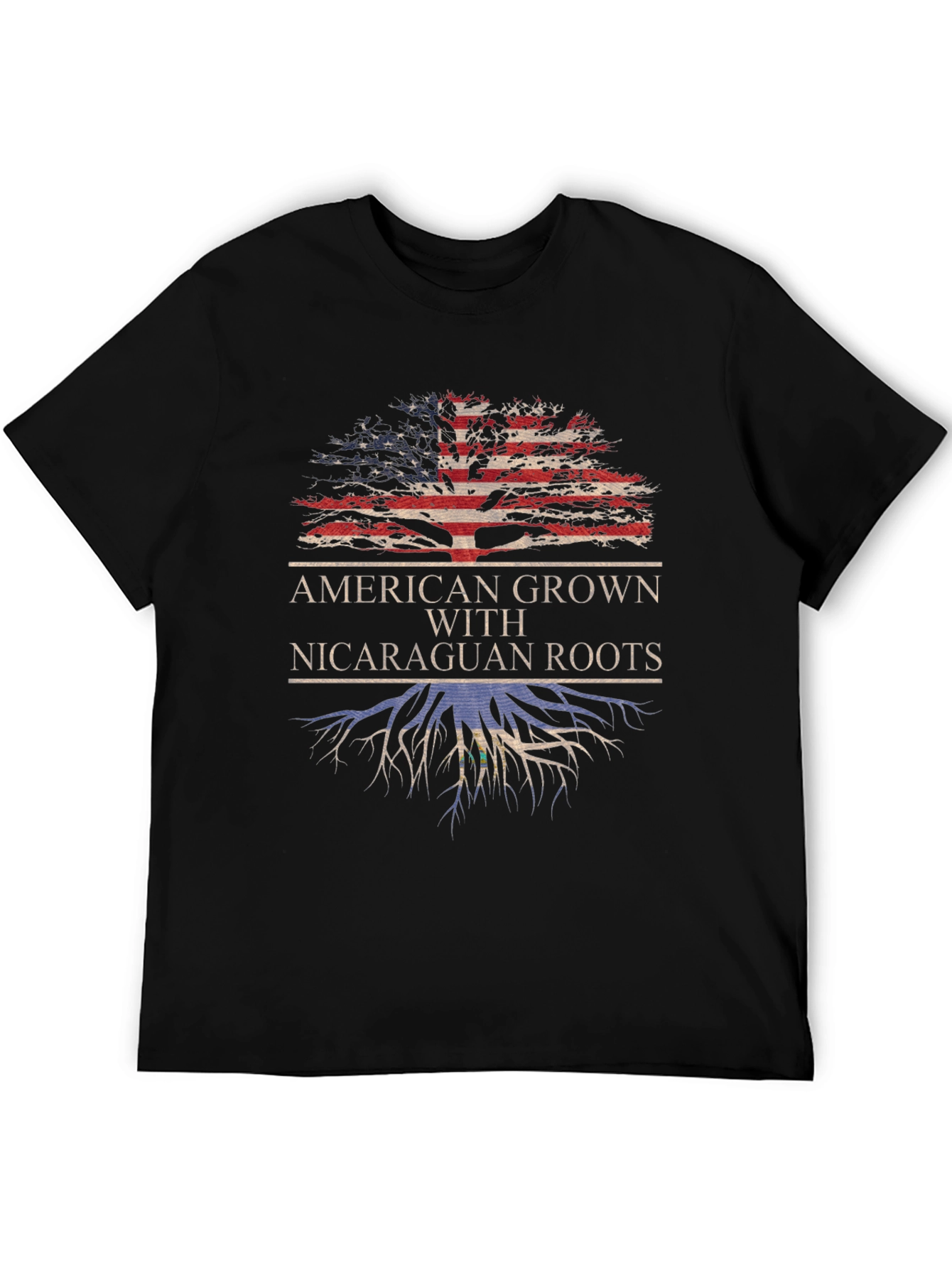 American Grown Nicaraguan Roots T-Shirt