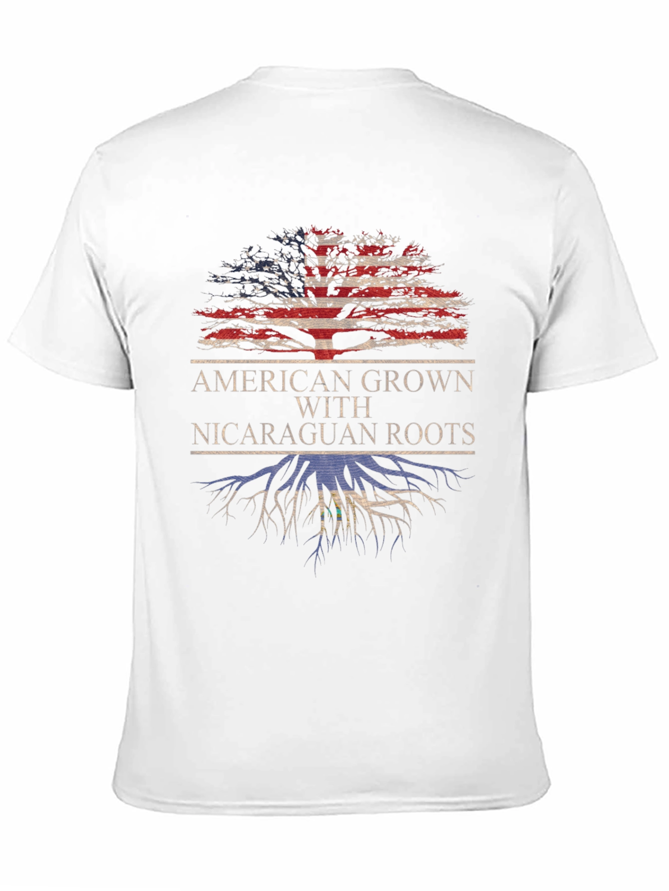American Grown Nicaraguan Roots T-Shirt