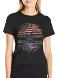American Grown Nicaraguan Roots T-Shirt