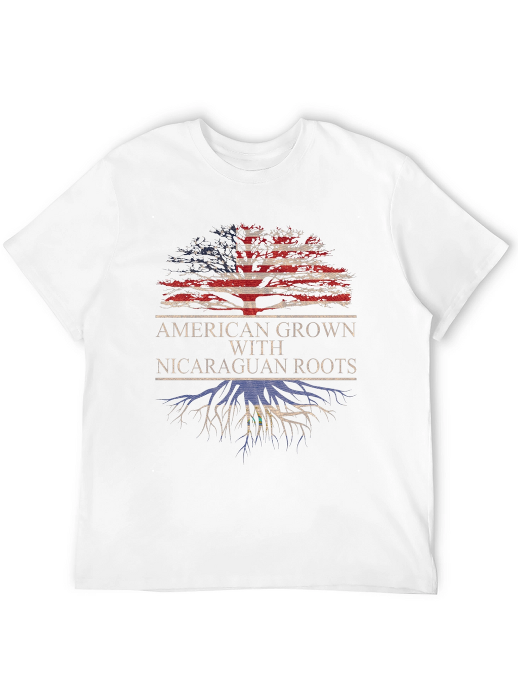 American Grown Nicaraguan Roots T-Shirt