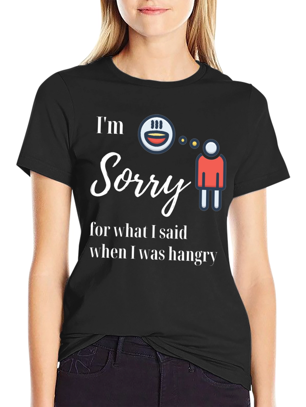 Funny Hangry Graphic Tee - Im Sorry Shirt