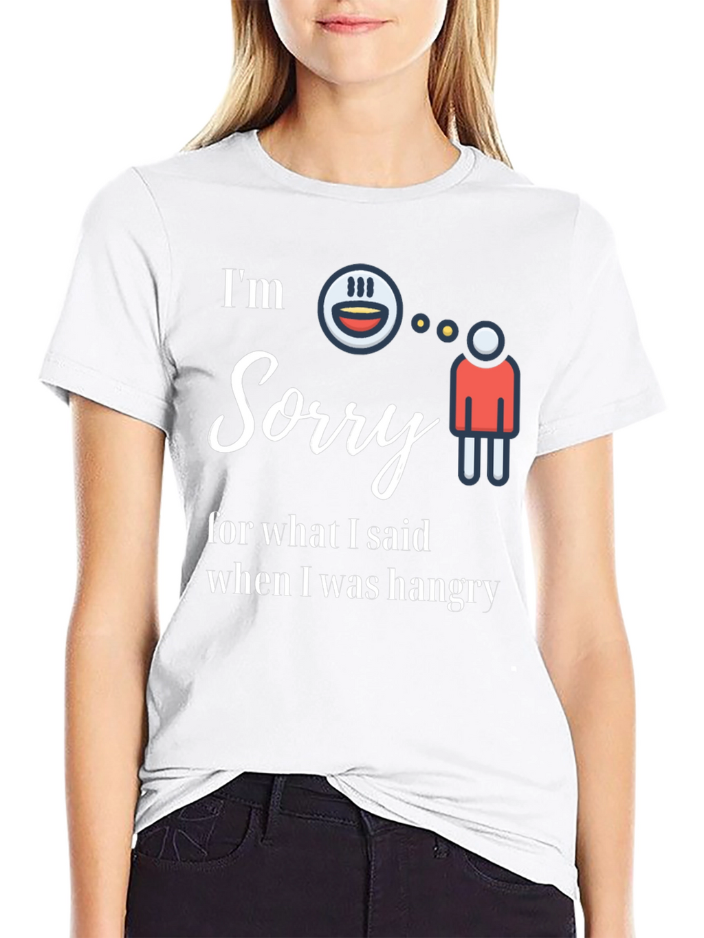 Funny Hangry Graphic Tee - Im Sorry Shirt
