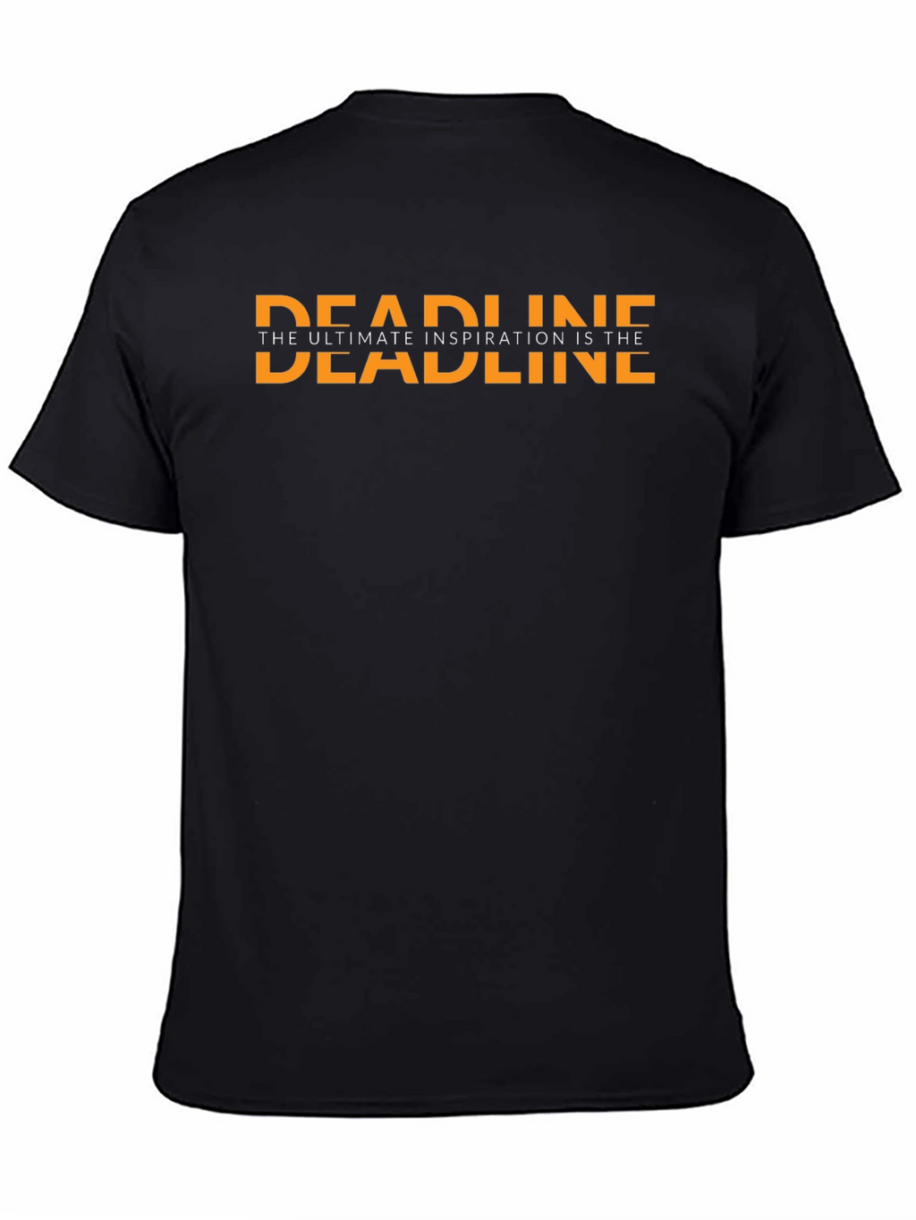 Deadline Inspiration Graphic Tee - Black