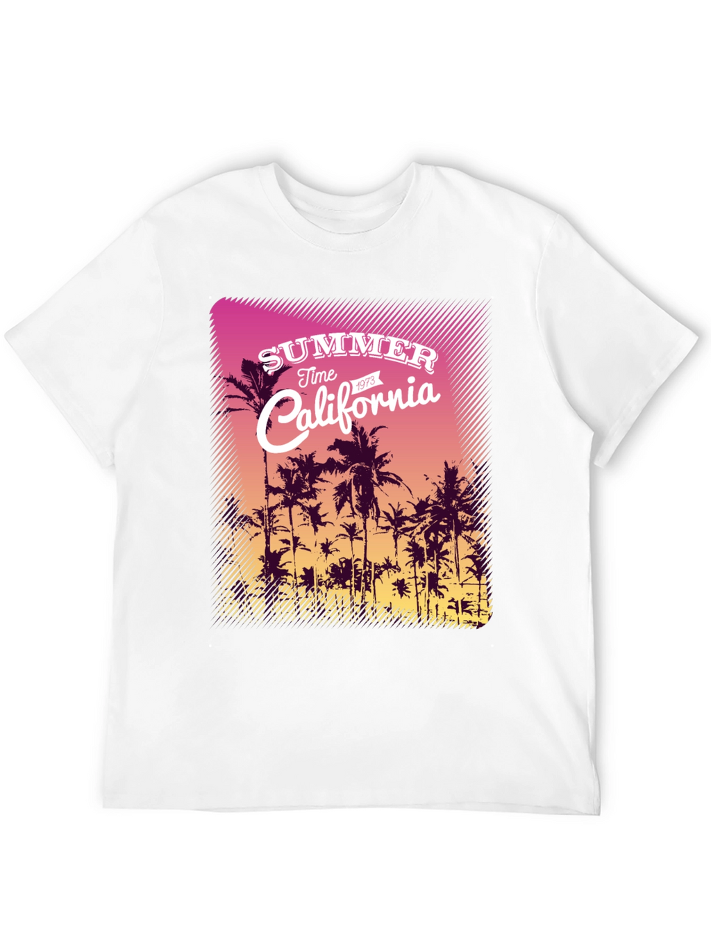 Summer Time California Graphic Tee