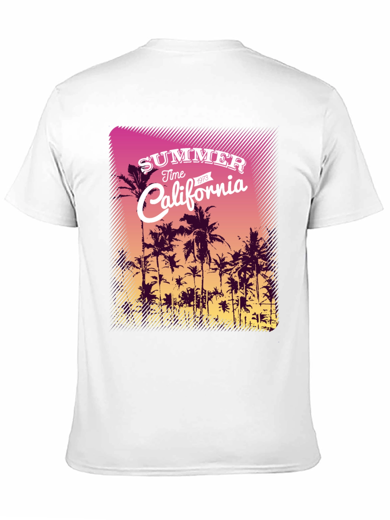 Summer Time California Graphic Tee