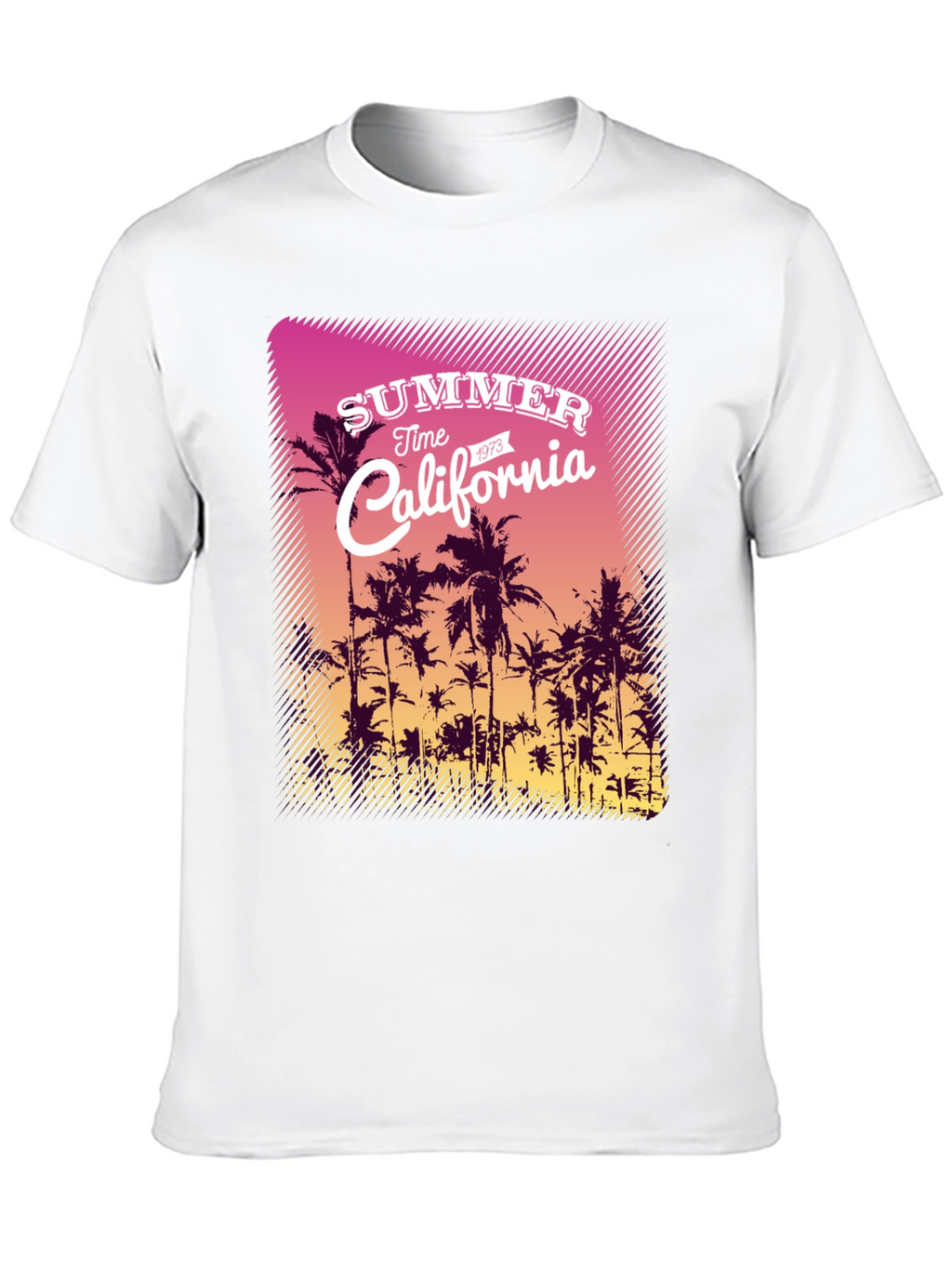 Summer Time California Graphic Tee