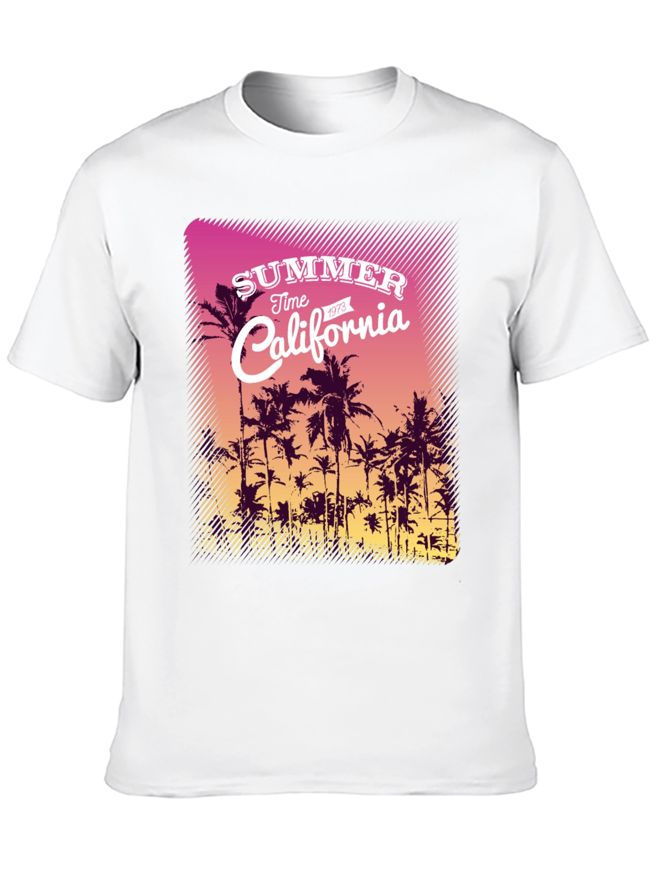 Summer Time California Graphic Tee