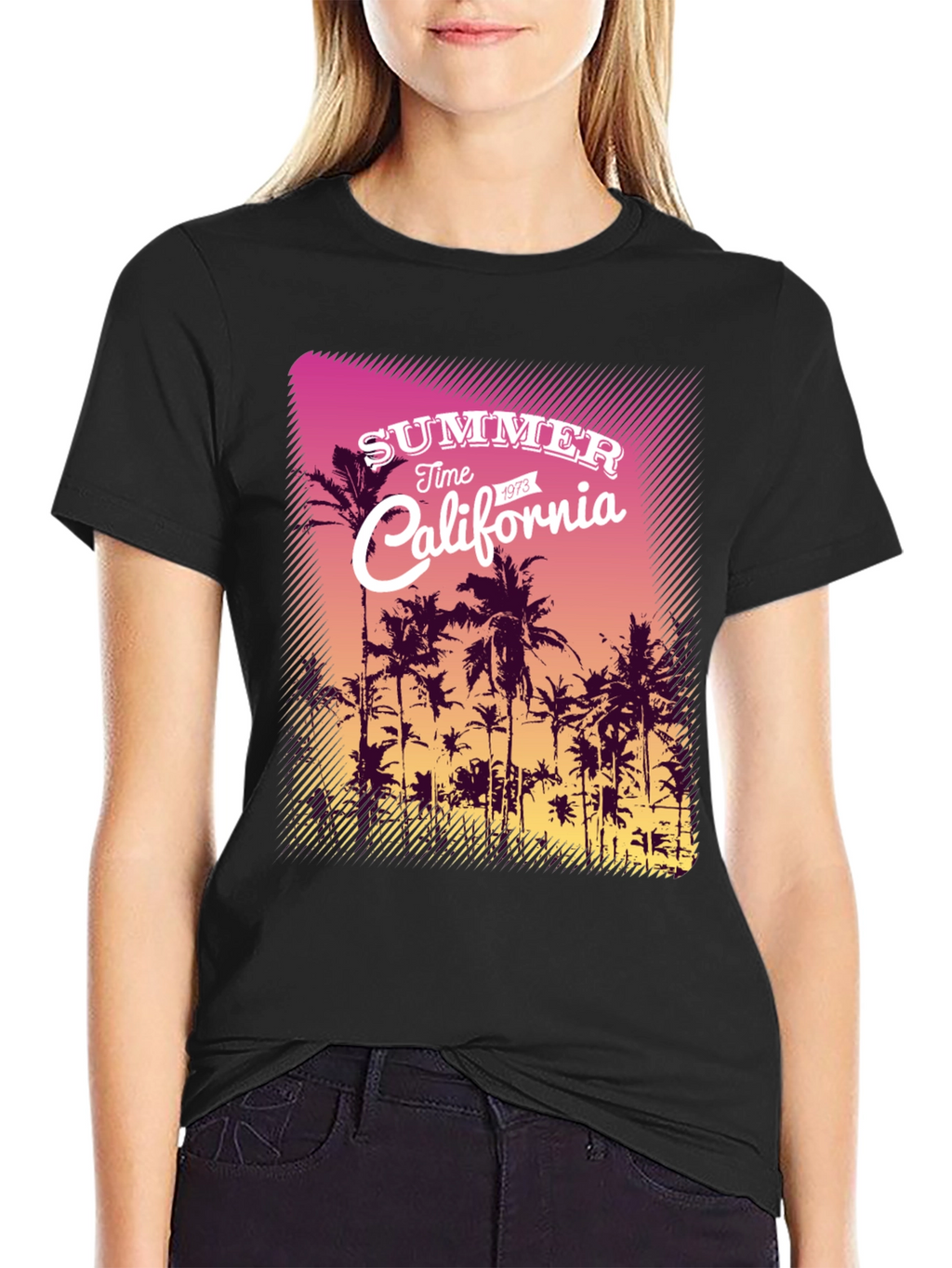 Summer Time California Graphic Tee