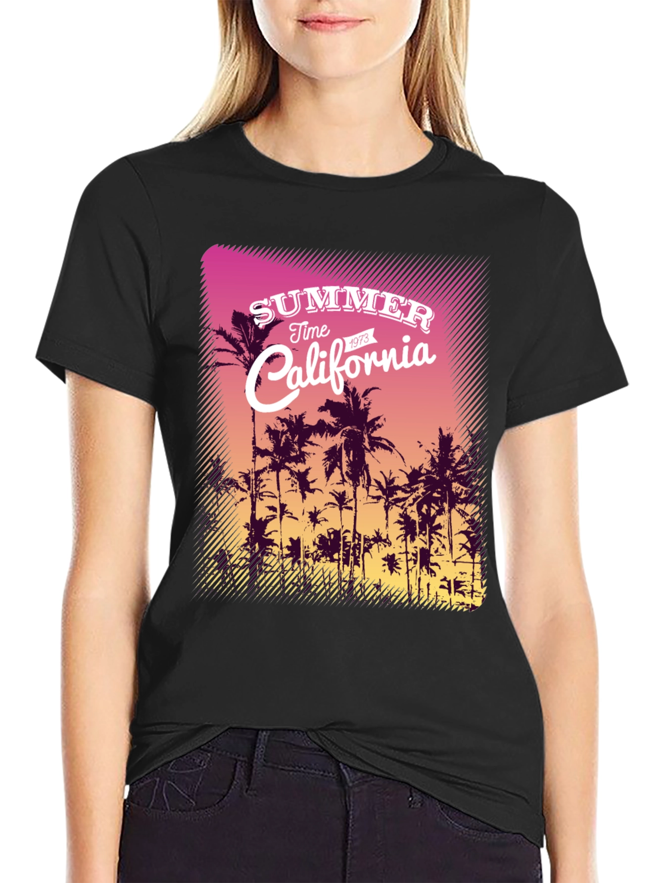 Summer Time California Graphic Tee