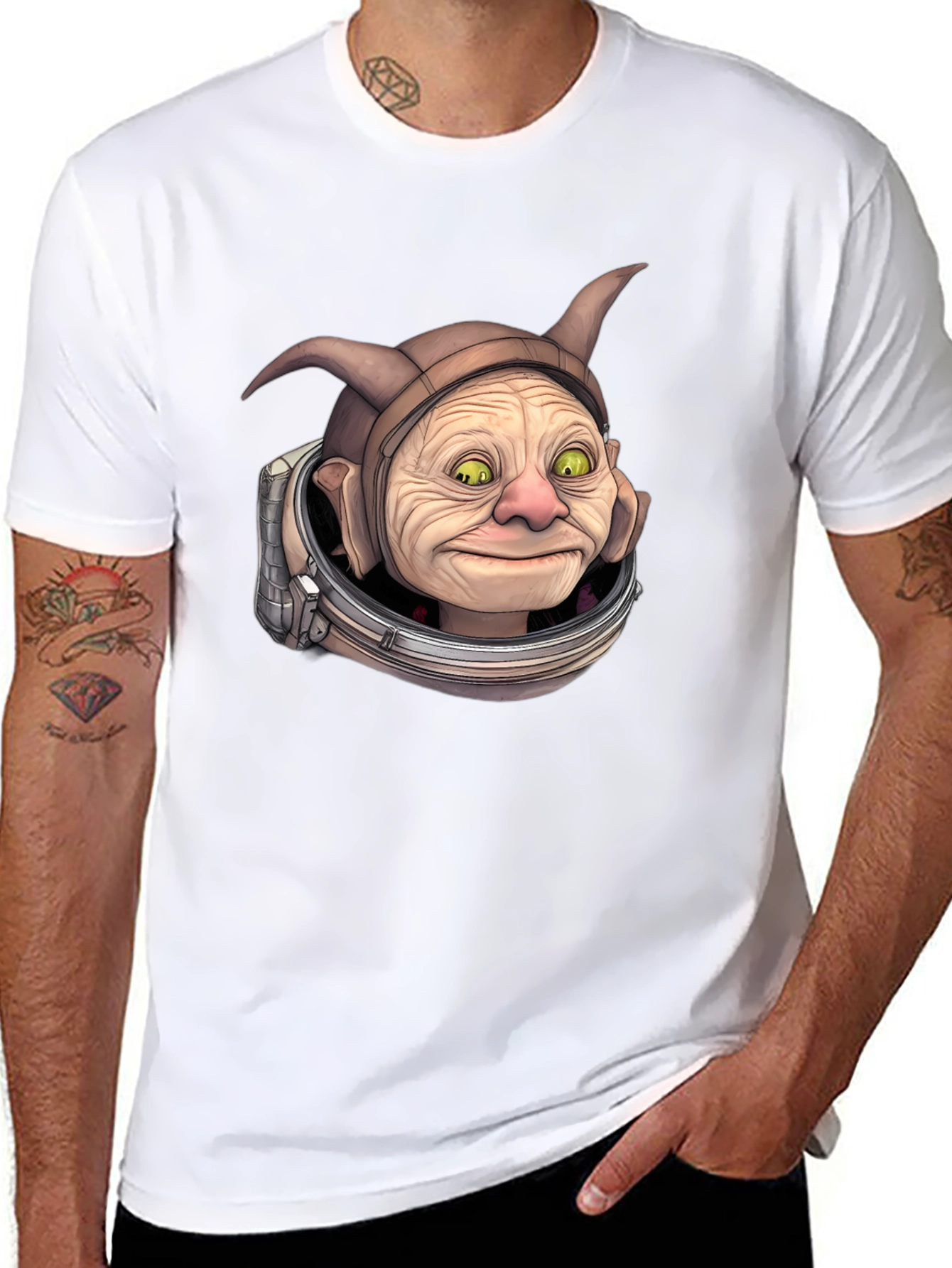 Goblin Astronaut Graphic Tee
