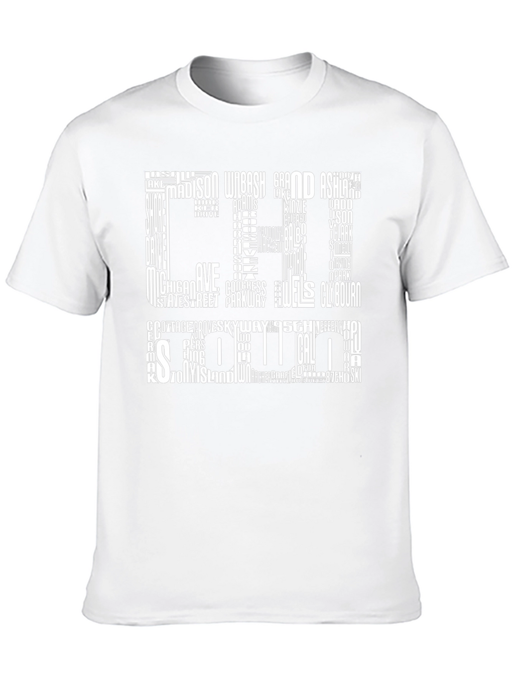 Chicago Street Name T-Shirt