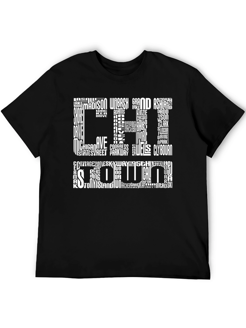 Chicago Street Name T-Shirt