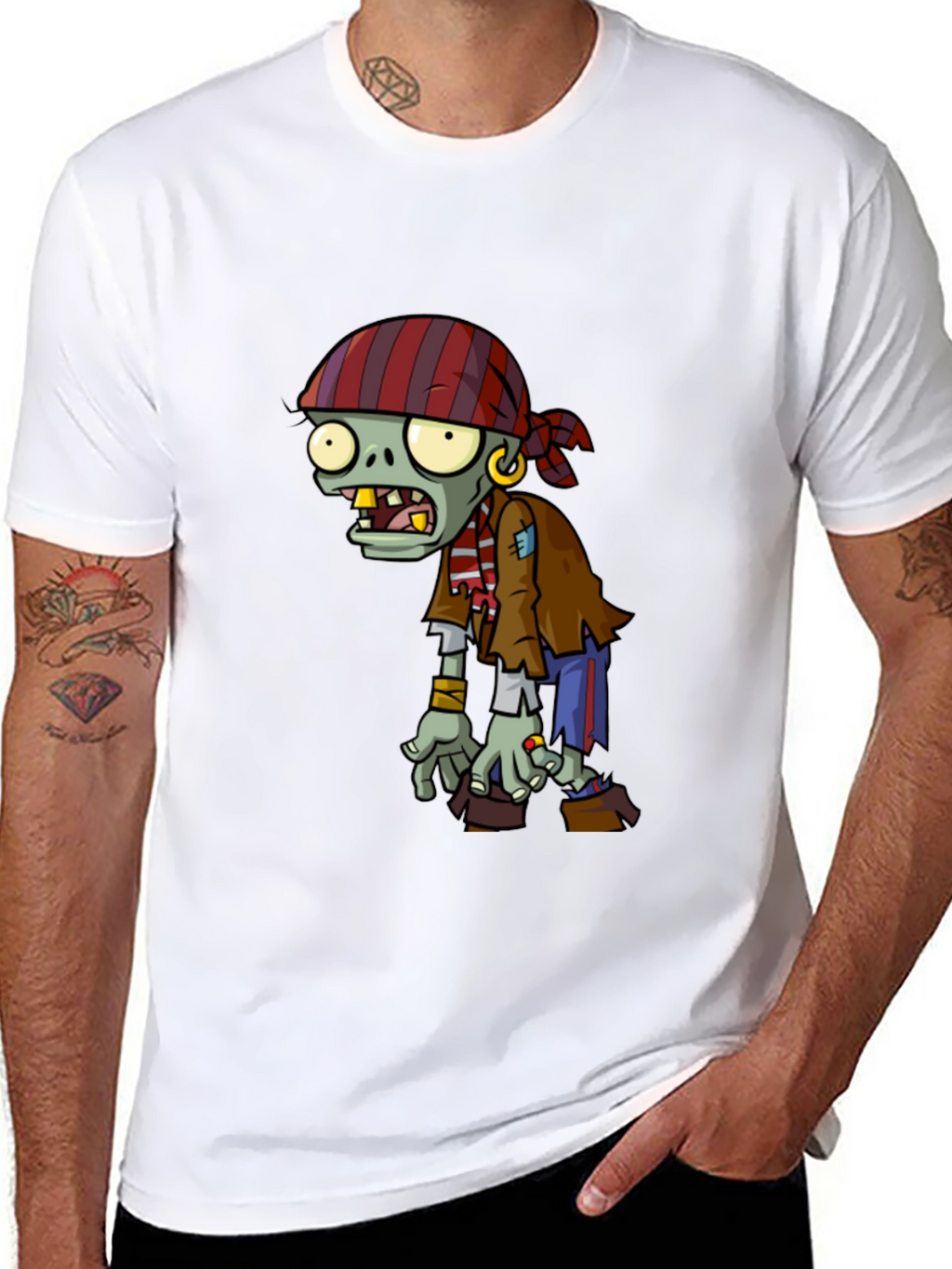 Zombie Pirate T-Shirt - Plants vs. Zombies