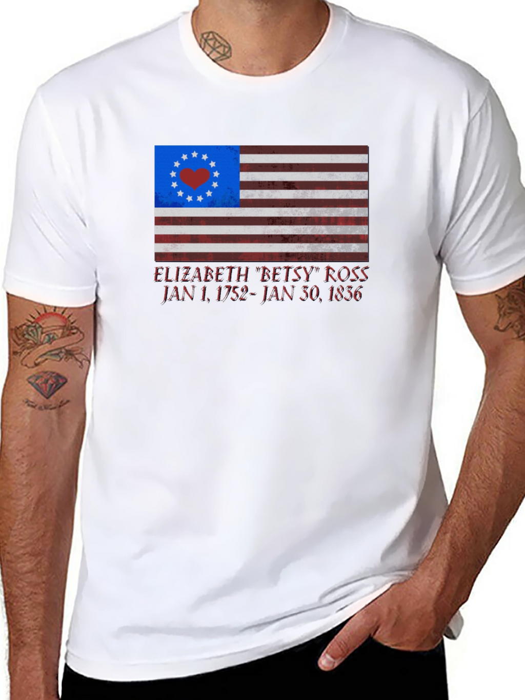 Betsy Ross Flag T-Shirt