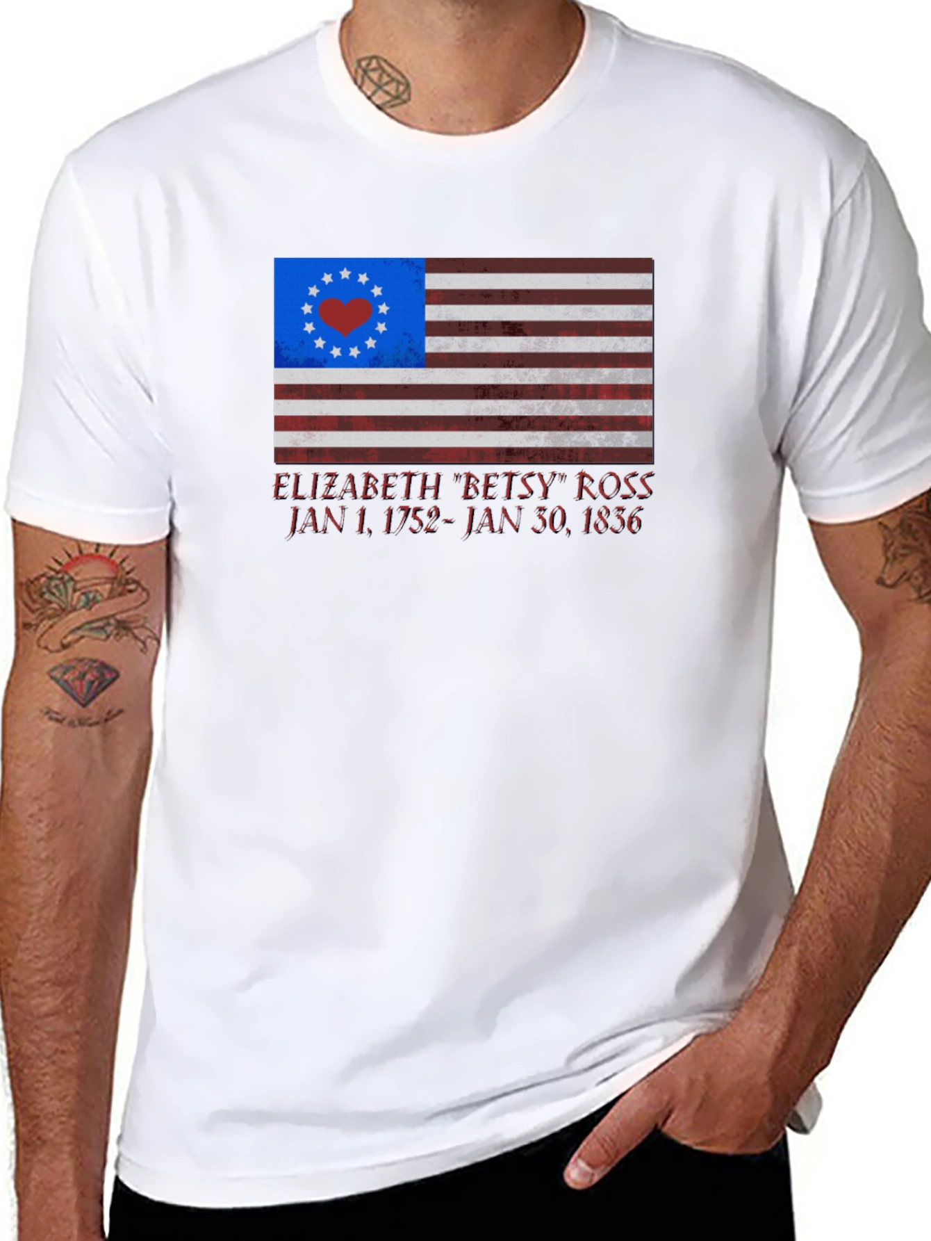 Betsy Ross Flag T-Shirt