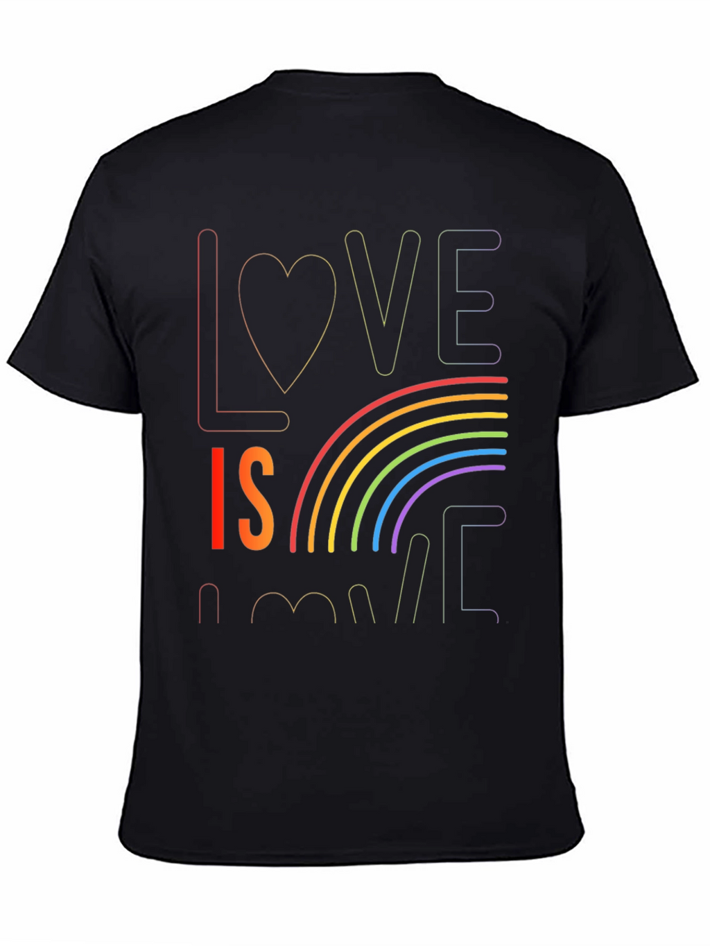 Love is Love Rainbow Pride T-Shirt