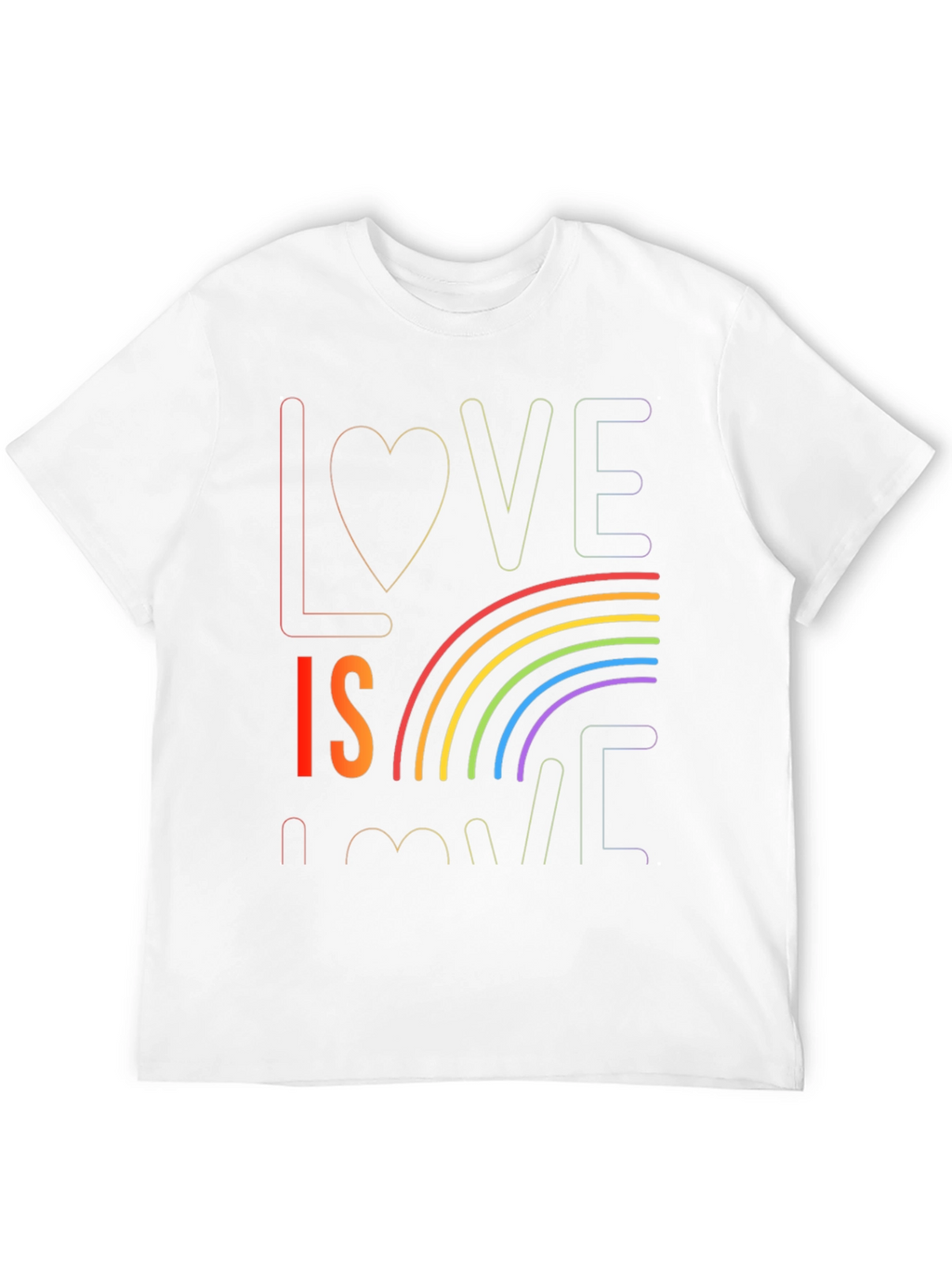 Love is Love Rainbow Pride T-Shirt
