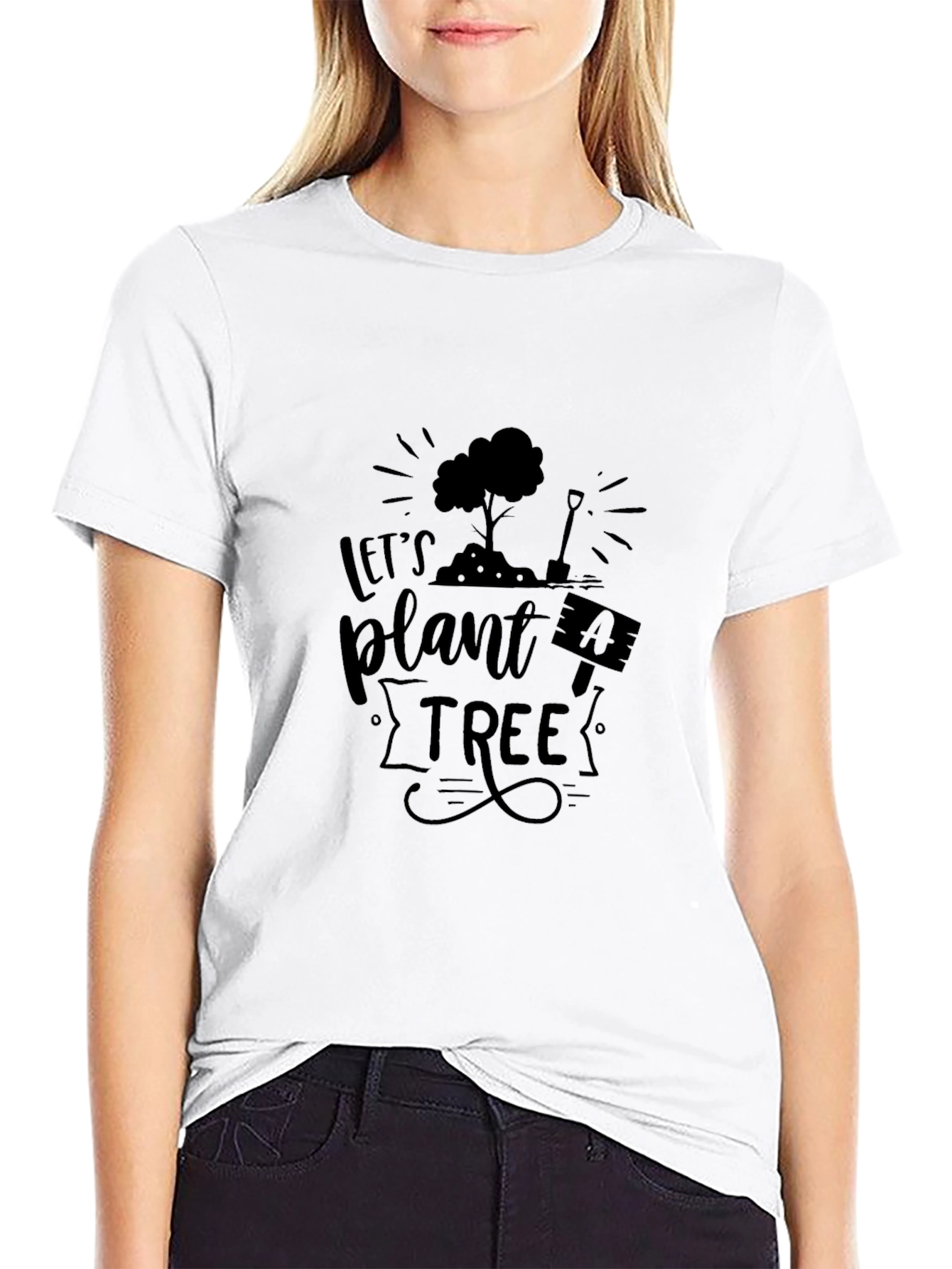 Lets Plant a Tree Graphic Tee