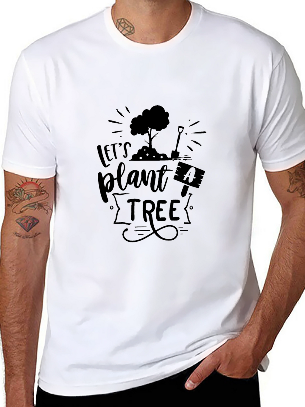 Lets Plant a Tree Graphic Tee