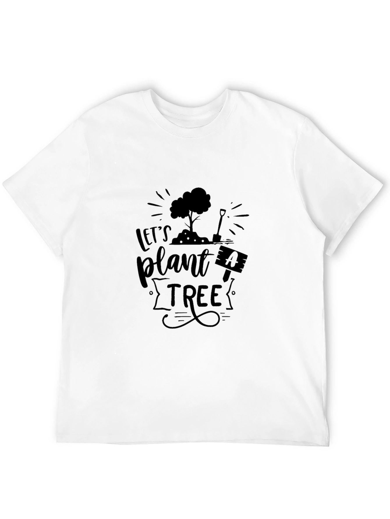 Lets Plant a Tree Graphic Tee