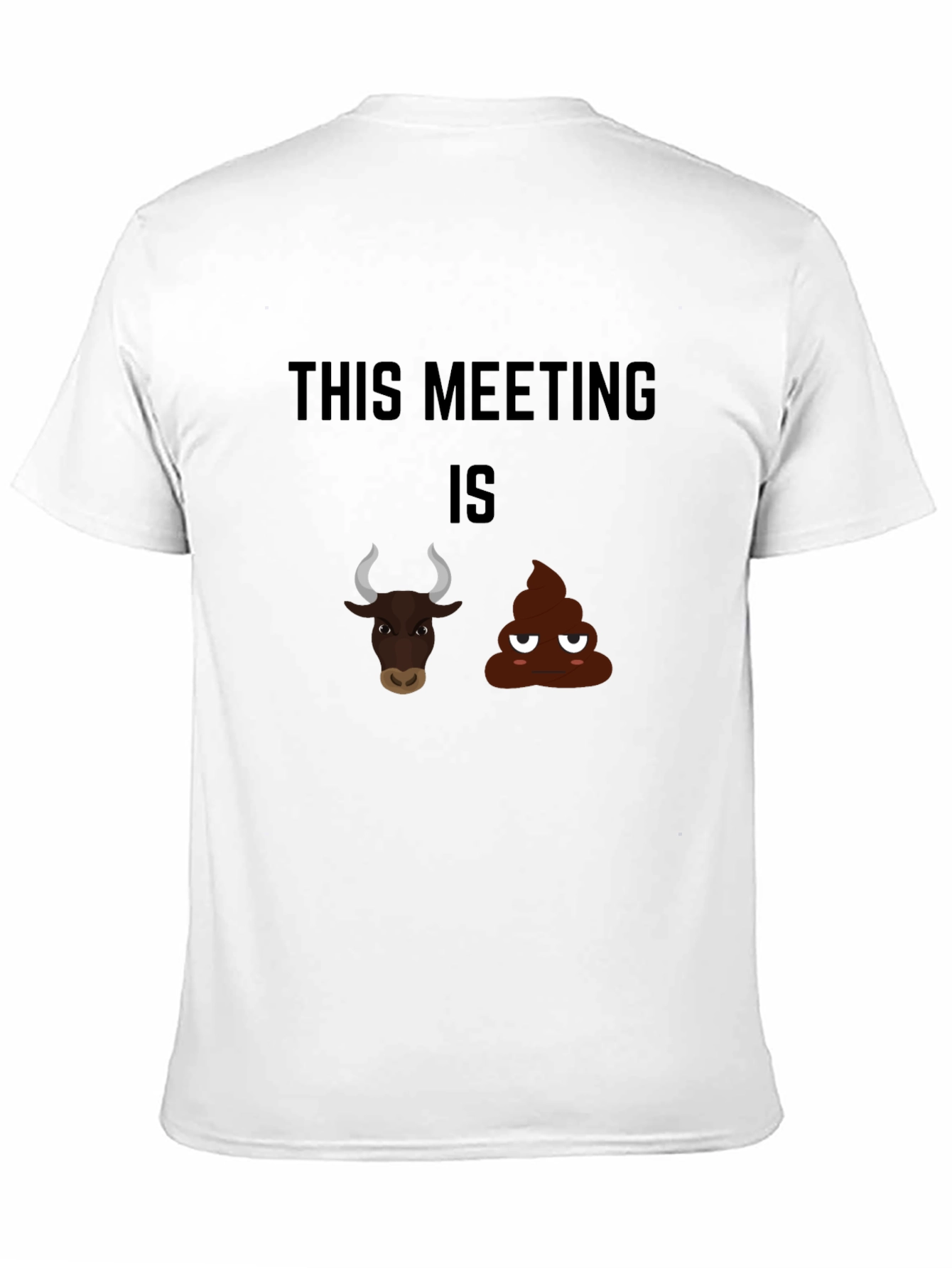 Funny This Meeting is Bullshit Graphic Tee